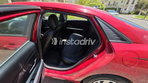 Hyundai Elantra CN7 2022 Dark Red Automatic Used for Sale in Cairo - 10