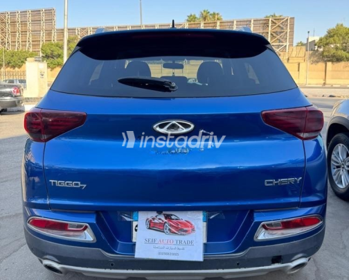 شيرى تيجو 7 2022 أزرق غامق أوتوماتيك مستعملة للبيع في مصر الجديدة - 2