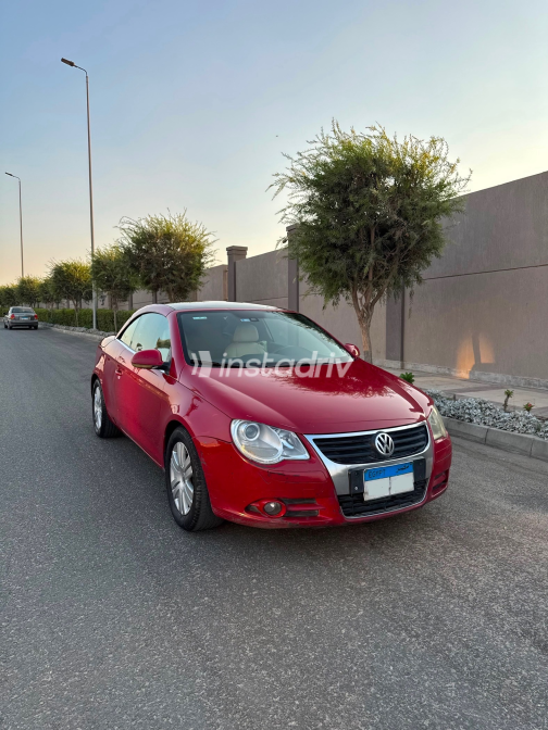 Volkswagen Eos 2008 Red Manual Used for Sale in Cairo - 8
