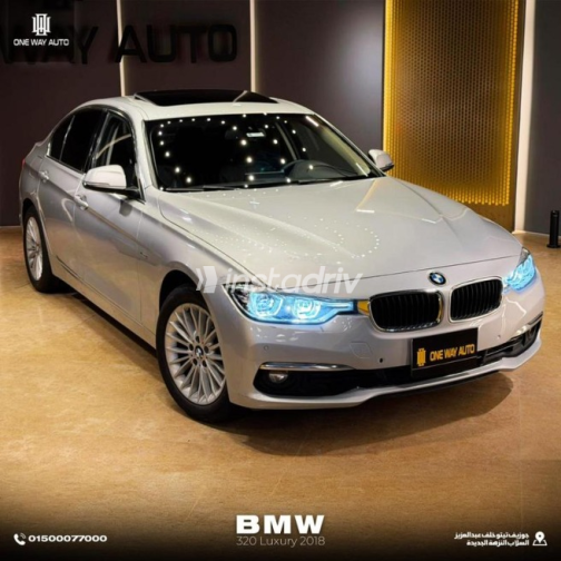 BMW 320 2018 Silver Automatic Used for Sale in Cairo - 1