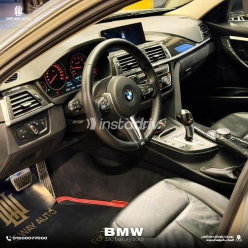 BMW 320 2018 Silver Automatic Used for Sale in Cairo - 6