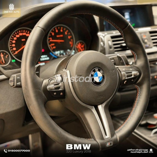 BMW 320 2018 Silver Automatic Used for Sale in Cairo - 7