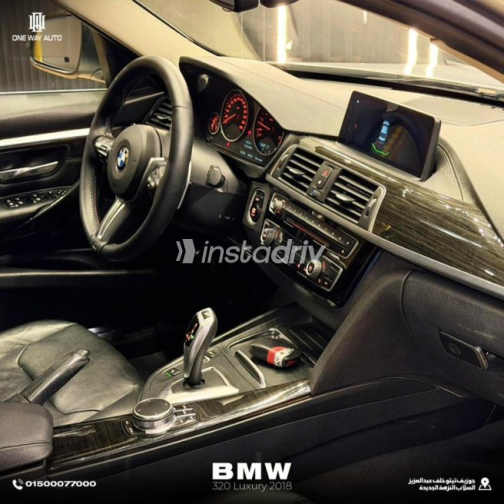 BMW 320 2018 Silver Automatic Used for Sale in Cairo - 8