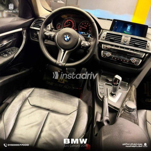 BMW 320 2018 Silver Automatic Used for Sale in Cairo - 10