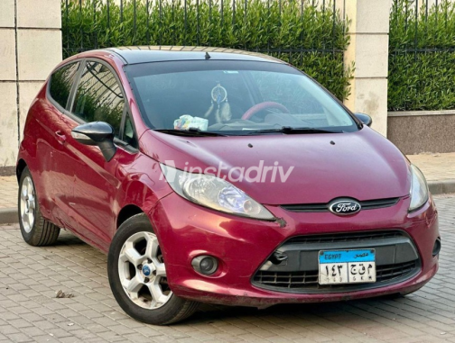 Ford Fiesta 2010 Dark Red Automatic Used for Sale in Greater Cairo ( Cairo + Giza) - 1