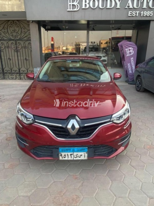 Renault Megane 2022 Red Automatic Used for Sale in Heliopolis - 1
