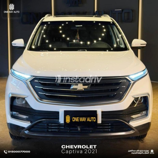 Chevrolet Captiva 2021 White Automatic Used for Sale in Nasr city - 4