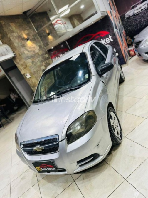Chevrolet Aveo 2009 Gray Manual Used for Sale in El Haram - 2