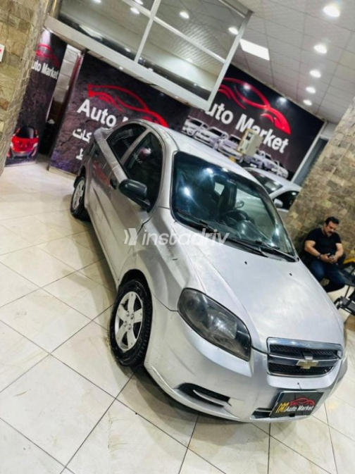 Chevrolet Aveo 2009 Gray Manual Used for Sale in El Haram - 3