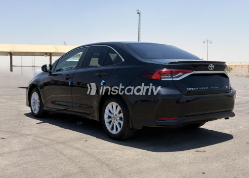 Toyota Corolla 2022 Black Automatic Used for Sale in Nasr city - 3