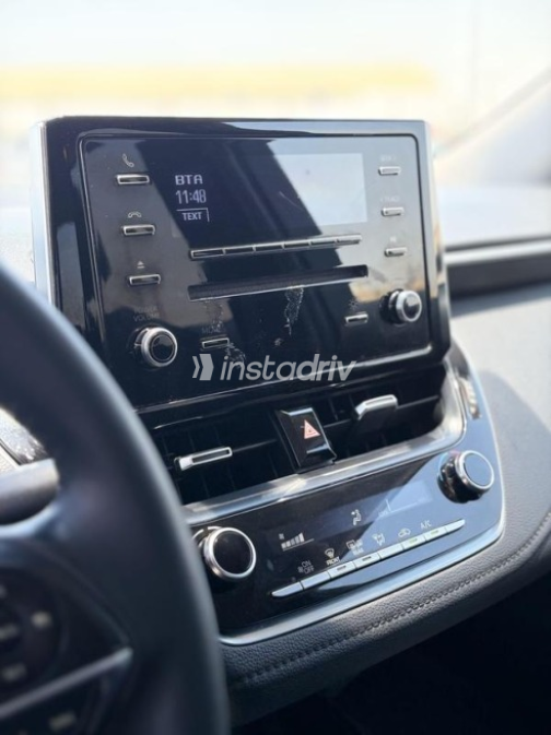 Toyota Corolla 2022 Black Automatic Used for Sale in Nasr city - 7