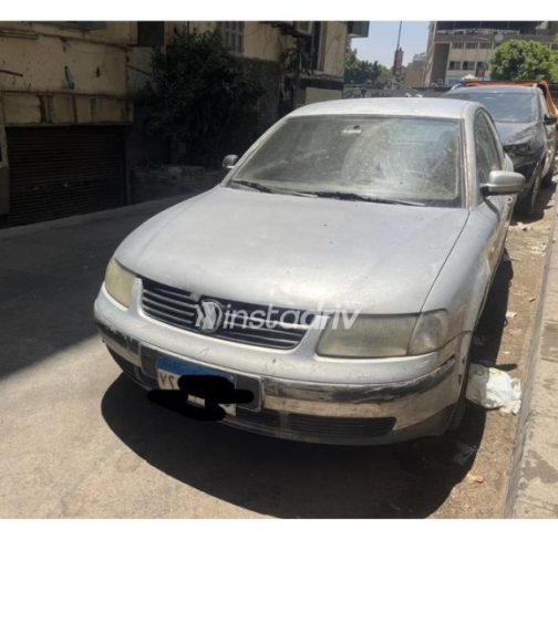 فولكس فاغن باسات 2000 فضي أوتوماتيك مستعملة للبيع في الدقى - 1