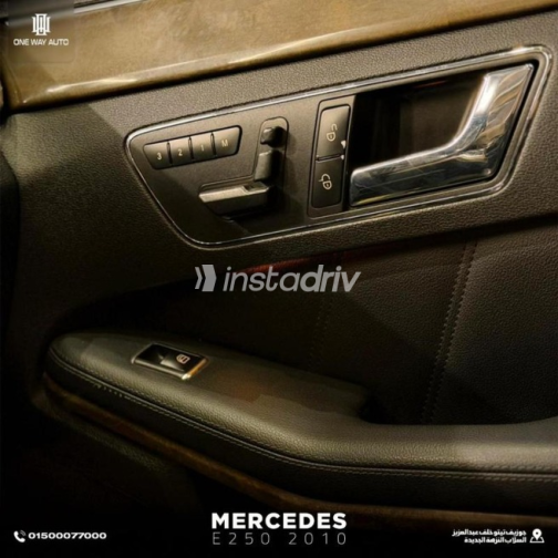 مرسيدس E 250 2010 أسود أوتوماتيك مستعملة للبيع في مدينة نصر - 4