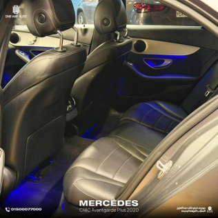 Mercedes C 180 2020 Gray Automatic Used for Sale in Nasr city