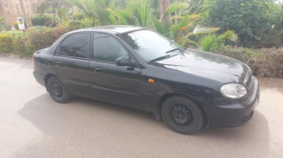 Chevrolet Lanos 2013 Black Manual Used for Sale in Dokki