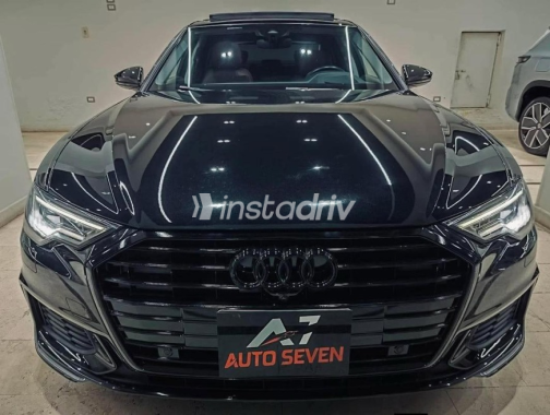 اودي A6 2023 أسود أوتوماتيك مستعملة للبيع في مصر الجديدة - 1