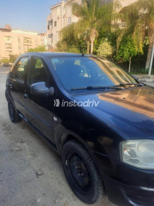 Renault Logan 2010 Black Manual Used for Sale in Obour City - 4