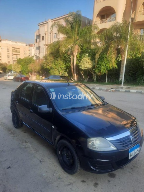 Renault Logan 2010 Black Manual Used for Sale in Obour City - 5