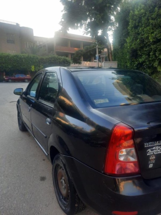 Renault Logan 2010 Black Manual Used for Sale in Obour City