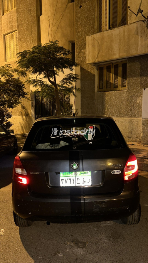 Skoda Fabia 2009 Black Automatic Used for Sale in Cairo - 8