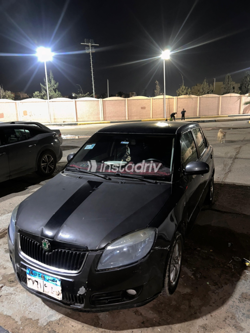 Skoda Fabia 2009 Black Automatic Used for Sale in Cairo - 9
