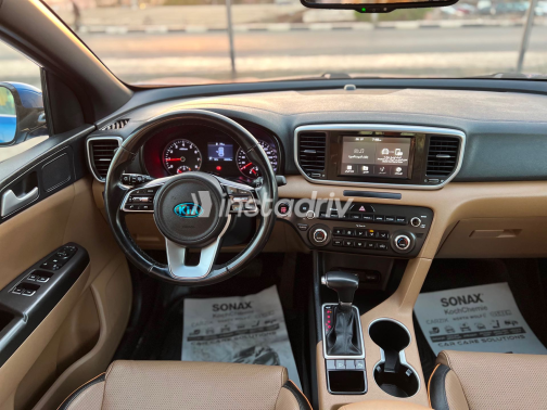كيا سبورتاج 2020 أزرق أوتوماتيك مستعملة للبيع في مدينة نصر - 7