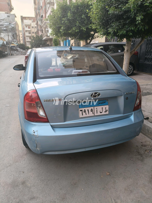 Hyundai Accent 2008 White Manual Used for Sale in Ismailia - 5