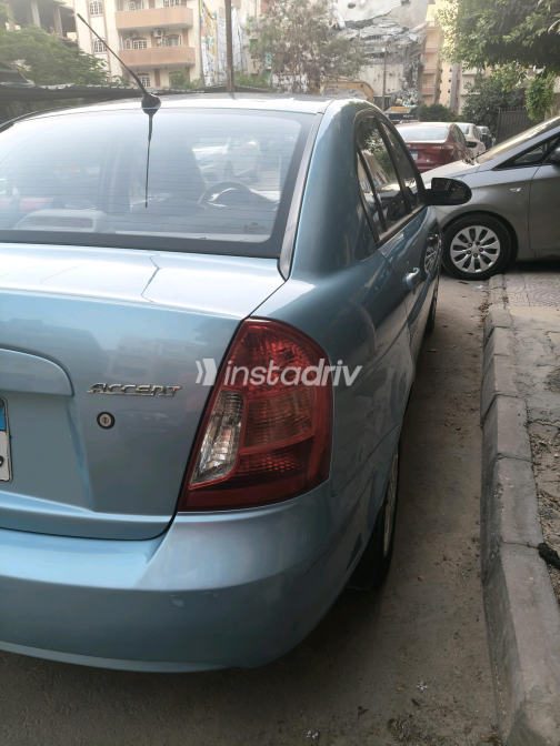 Hyundai Accent 2008 White Manual Used for Sale in Ismailia - 9
