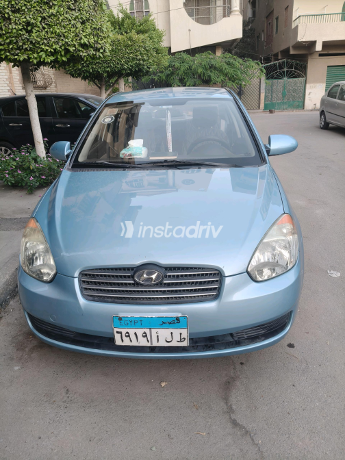 Hyundai Accent 2008 White Manual Used for Sale in Ismailia - 10