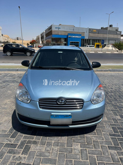 Hyundai Accent 2008 White Manual Used for Sale in Nasr city - 6