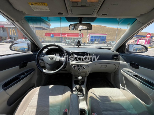 Hyundai Accent 2008 White Manual Used for Sale in Nasr city - 9