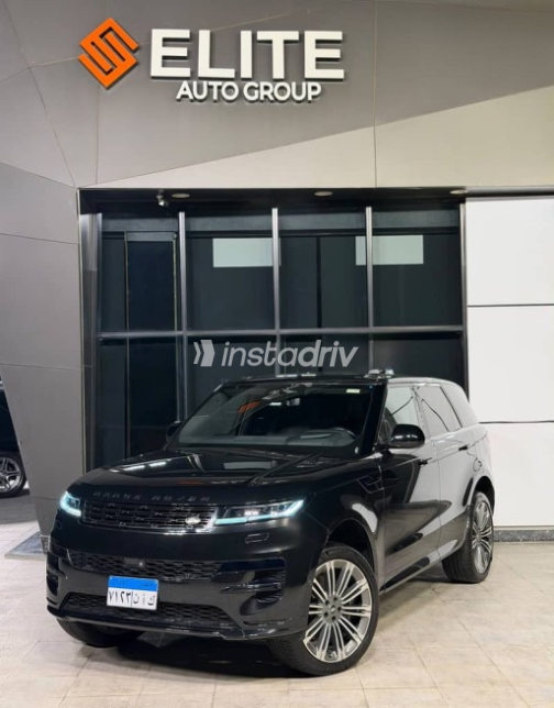 Land Rover Range Rover Sport 2023 Black Automatic Used for Sale in Giza - 2