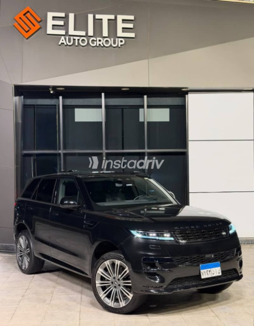 Land Rover Range Rover Sport 2023 Black Automatic Used for Sale in Giza - 3