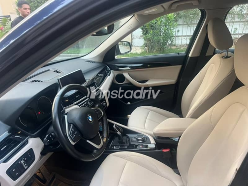 BMW X1 2019 Dark Blue Automatic Used for Sale in Giza - 4