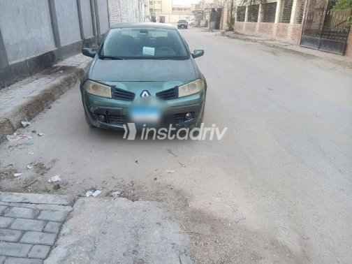 Renault Megane 2007 Green Automatic Used for Sale in Nasr city - 4