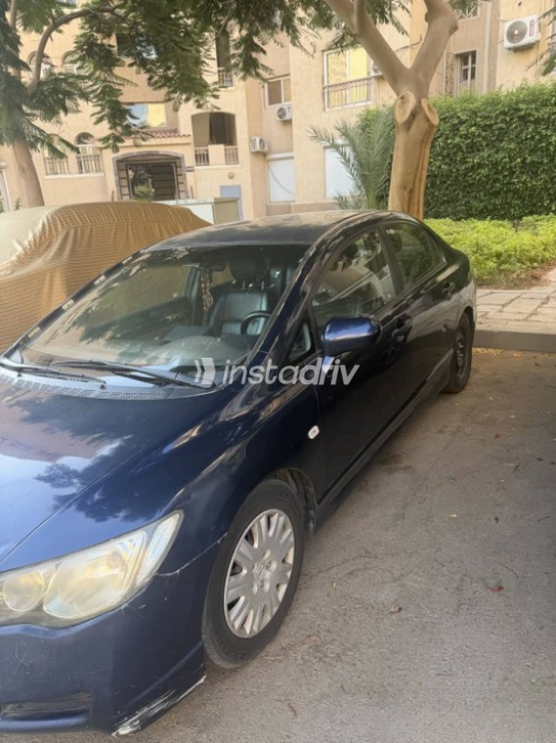 Honda Civic 2008 Dark Blue Automatic Used for Sale in Cairo - 2