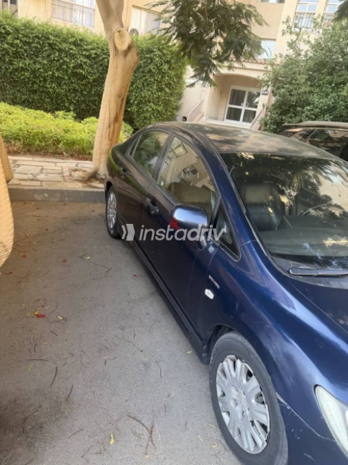 Honda Civic 2008 Dark Blue Automatic Used for Sale in Cairo - 4