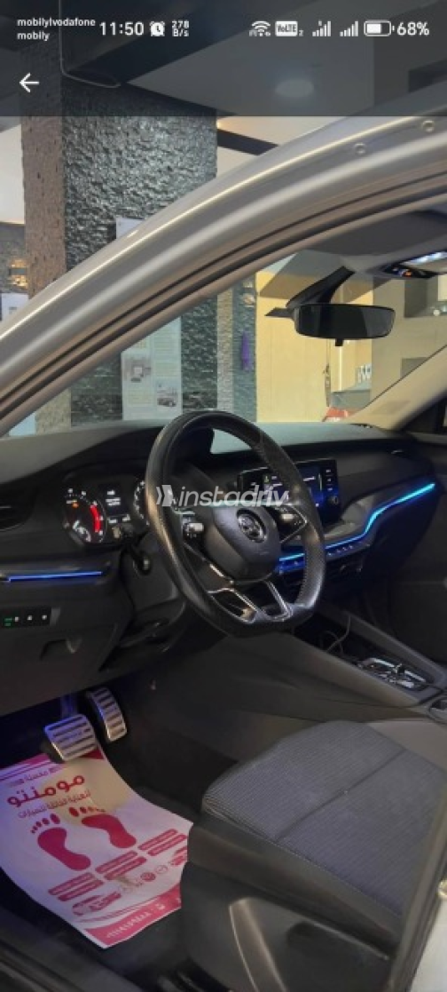 سكودا اوكتافيا 2021 فضي أوتوماتيك مستعملة للبيع في العبور - 2