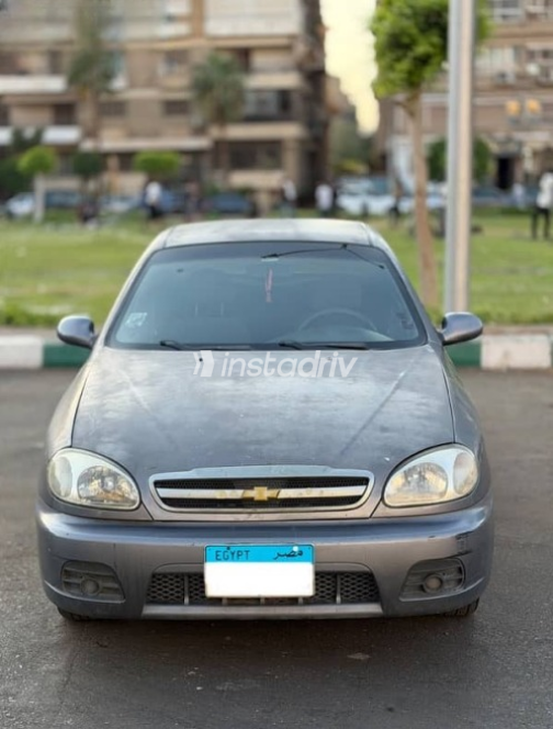 Chevrolet Lanos 2010 Dark Blue Manual Used for Sale in Heliopolis - 5