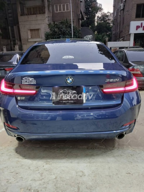 BMW 320 2024 Dark Blue Automatic Used for Sale in Mohandessin - 3
