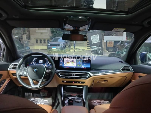 BMW 320 2024 Dark Blue Automatic Used for Sale in Mohandessin - 7