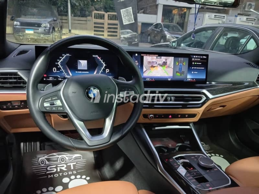 BMW 320 2024 Dark Blue Automatic Used for Sale in Mohandessin - 8