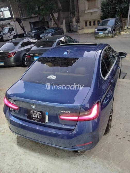 BMW 320 2024 Dark Blue Automatic Used for Sale in Mohandessin - 9