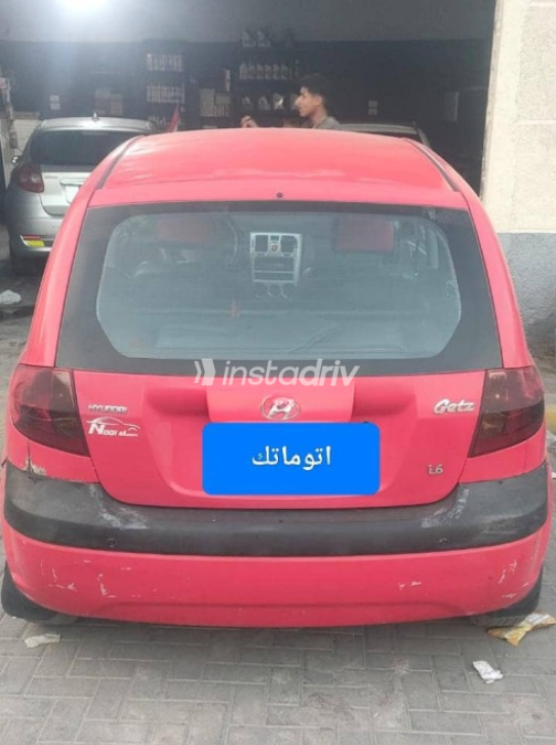 هيونداي جيتز 2010 أحمر أوتوماتيك مستعملة للبيع في مصر الجديدة - 2
