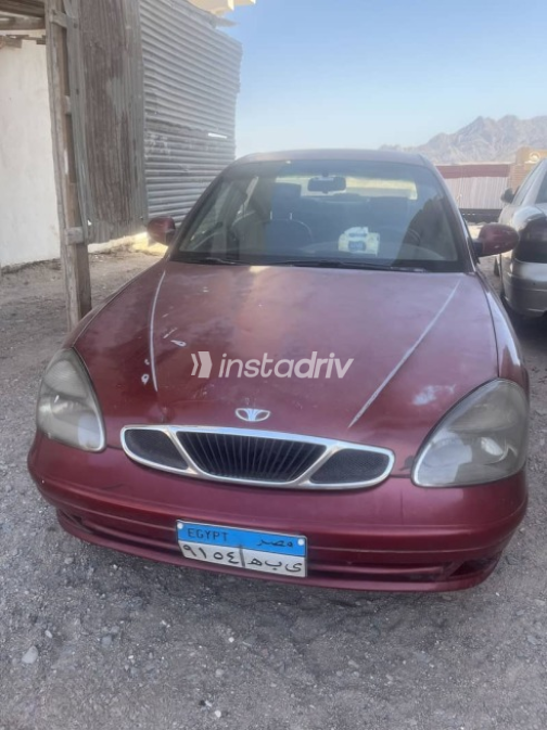 Daewoo Nubira 2001 Burgundy Automatic Used for Sale in Greater Cairo ( Cairo + Giza) - 3