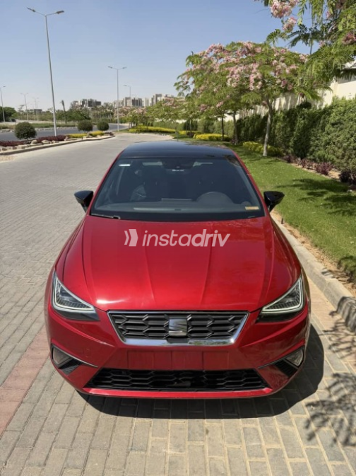 Seat Ibiza 2023 Red Automatic Used for Sale in Cairo - 2