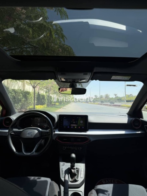 Seat Ibiza 2023 Red Automatic Used for Sale in Cairo - 6