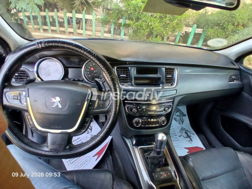 Peugeot 508 2013 Black Automatic Used for Sale in Nasr city - 2