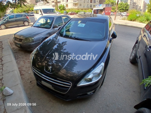 Peugeot 508 2013 Black Automatic Used for Sale in Nasr city - 6