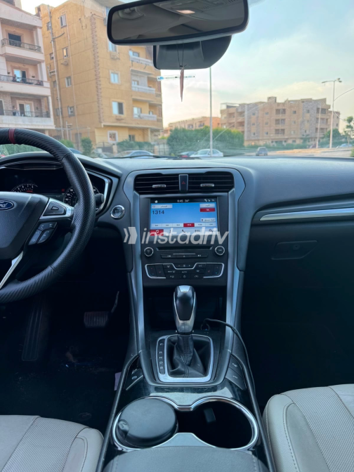 Ford Fusion 2016 White Automatic Used for Sale in Cairo - 5